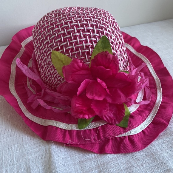 Girls pink sun hat - Picture 4 of 5